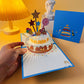 Happy Birthday Candy Cake Card with LED Light & Music