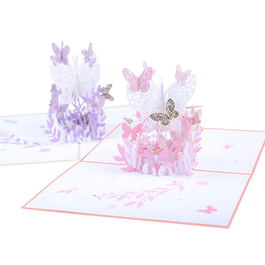 Butterfly Flower Cards