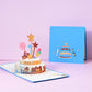 Happy Birthday Candy Cake Card with LED Light & Music